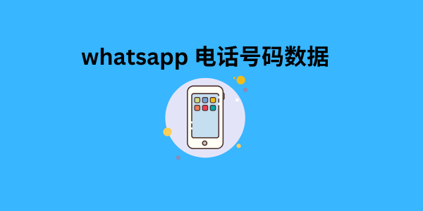 whatsapp 电话号码数据